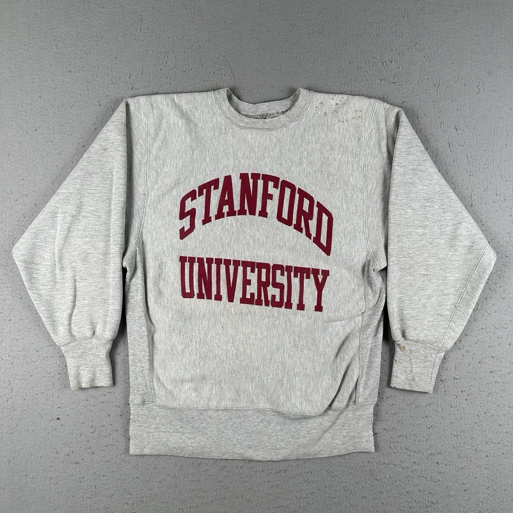 Vintage 90s Champion Reverse Weave Stanford‎ University Sweatshirt Men's Medium